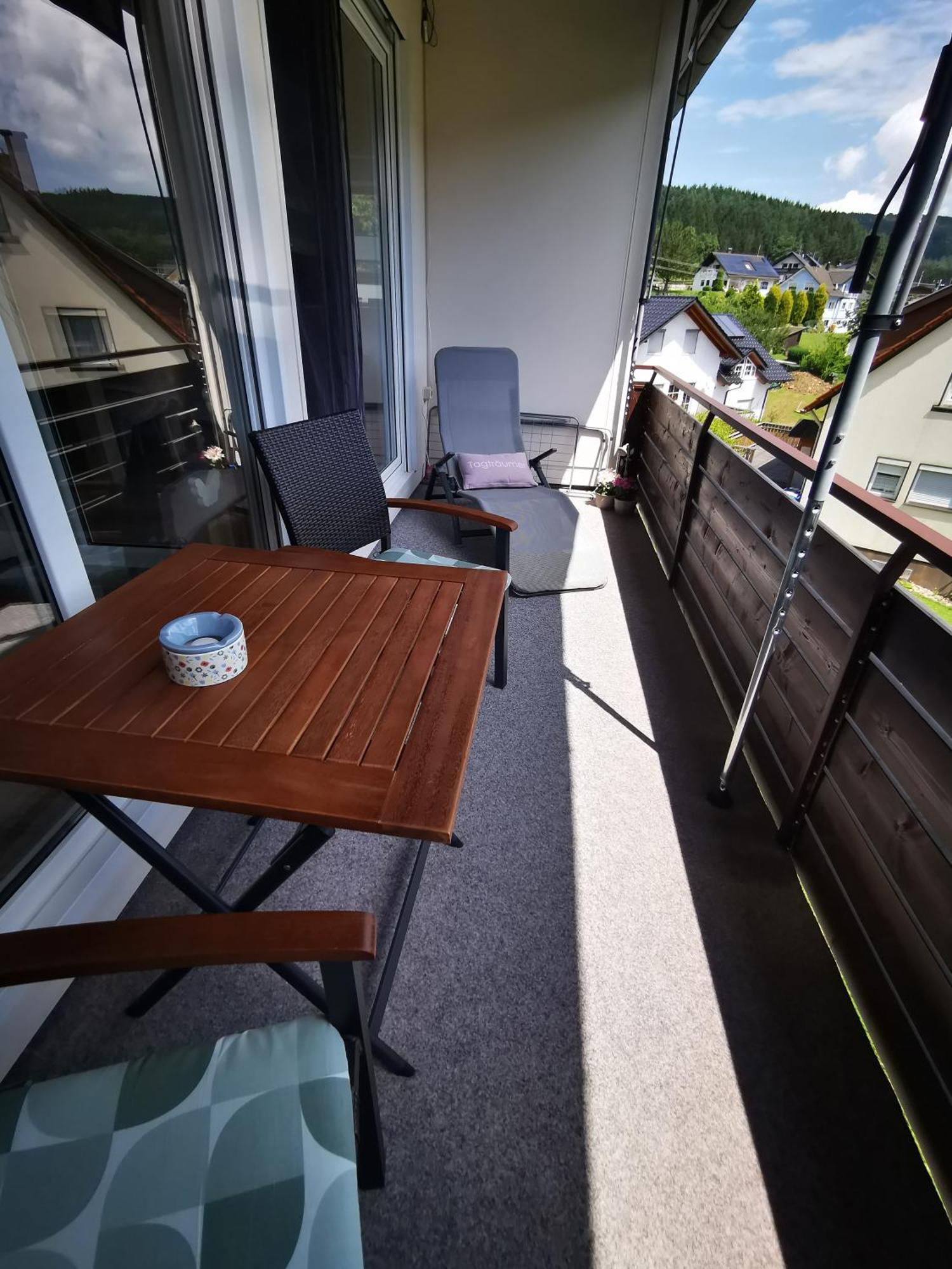 Ferienwohnung Blick Rappenstein Hausen am Tann Luaran gambar