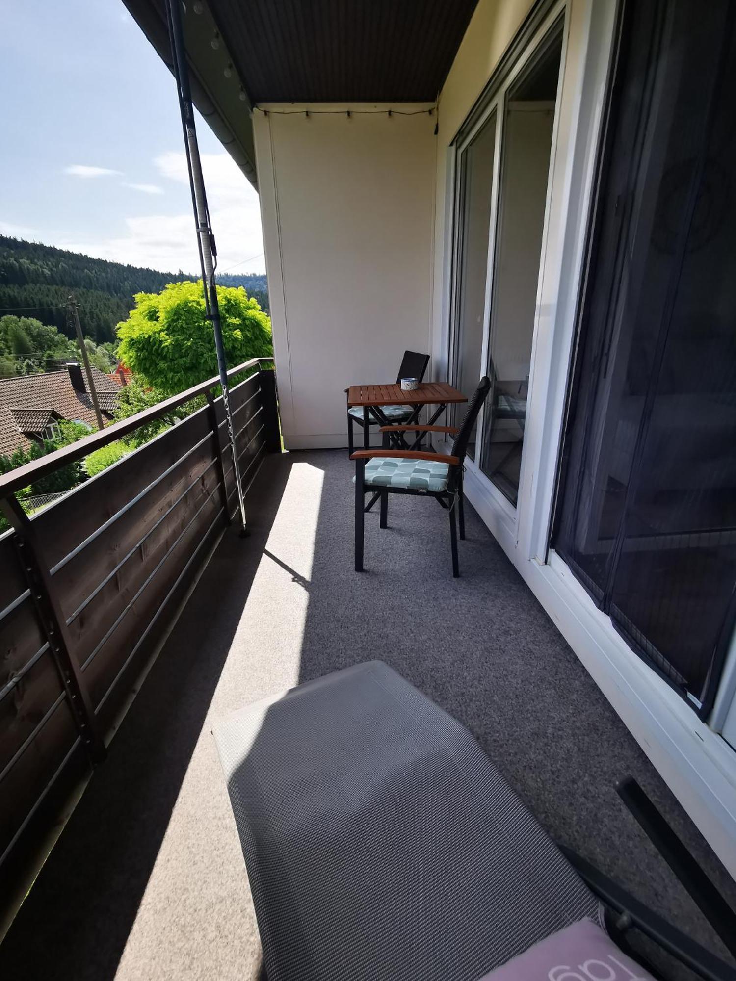 Ferienwohnung Blick Rappenstein Hausen am Tann Luaran gambar